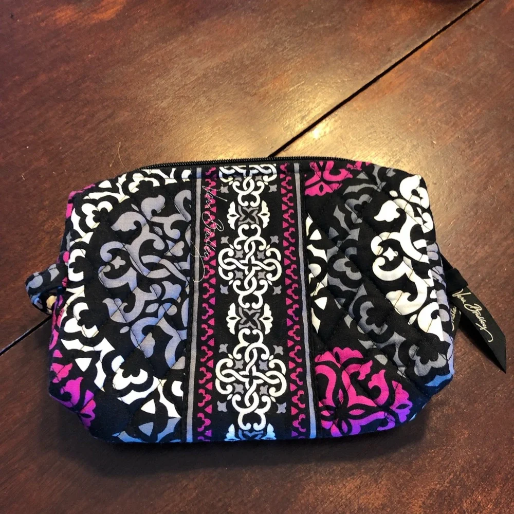 Vera Bradley multi color makeup bag